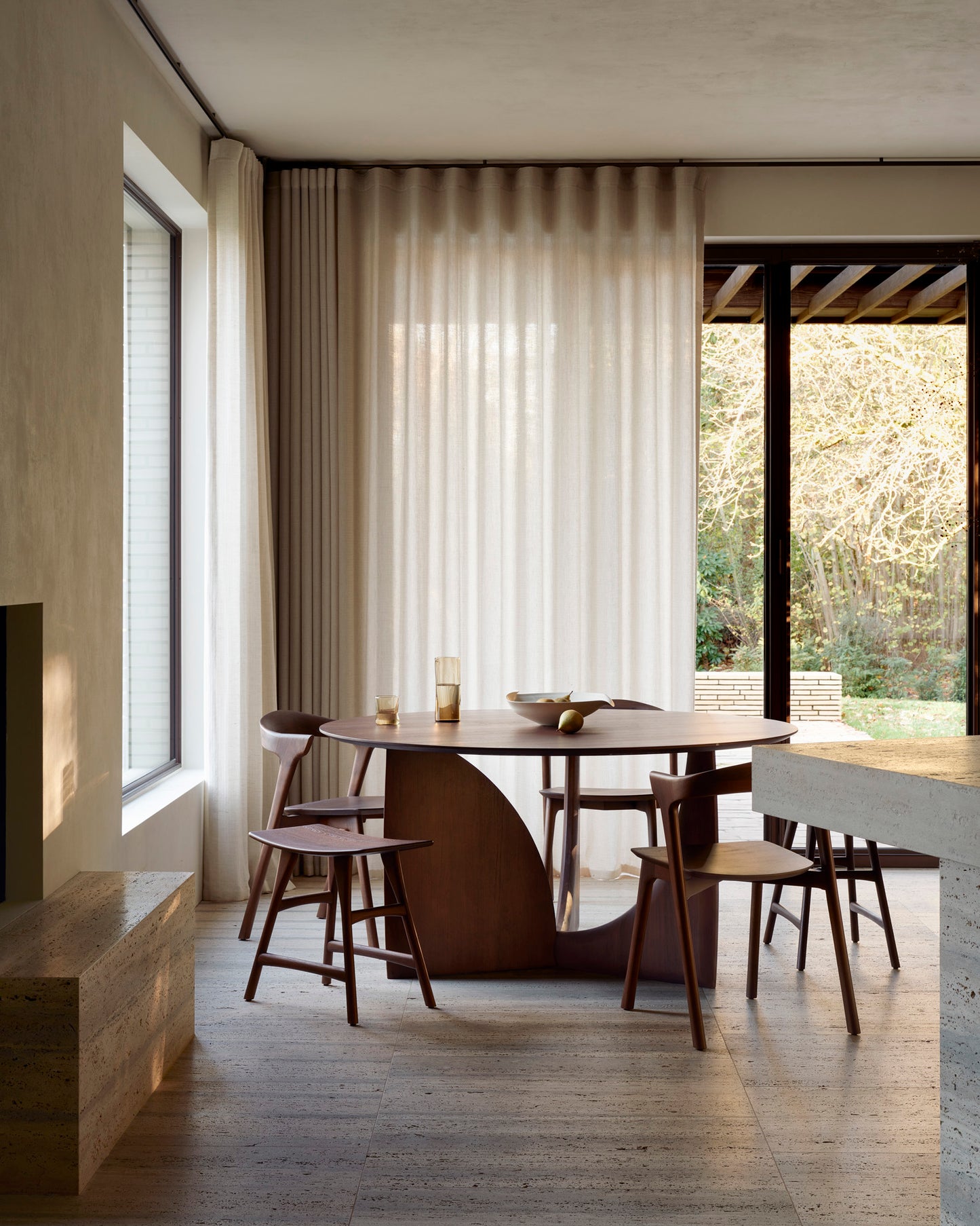 Geometric ronde eettafel