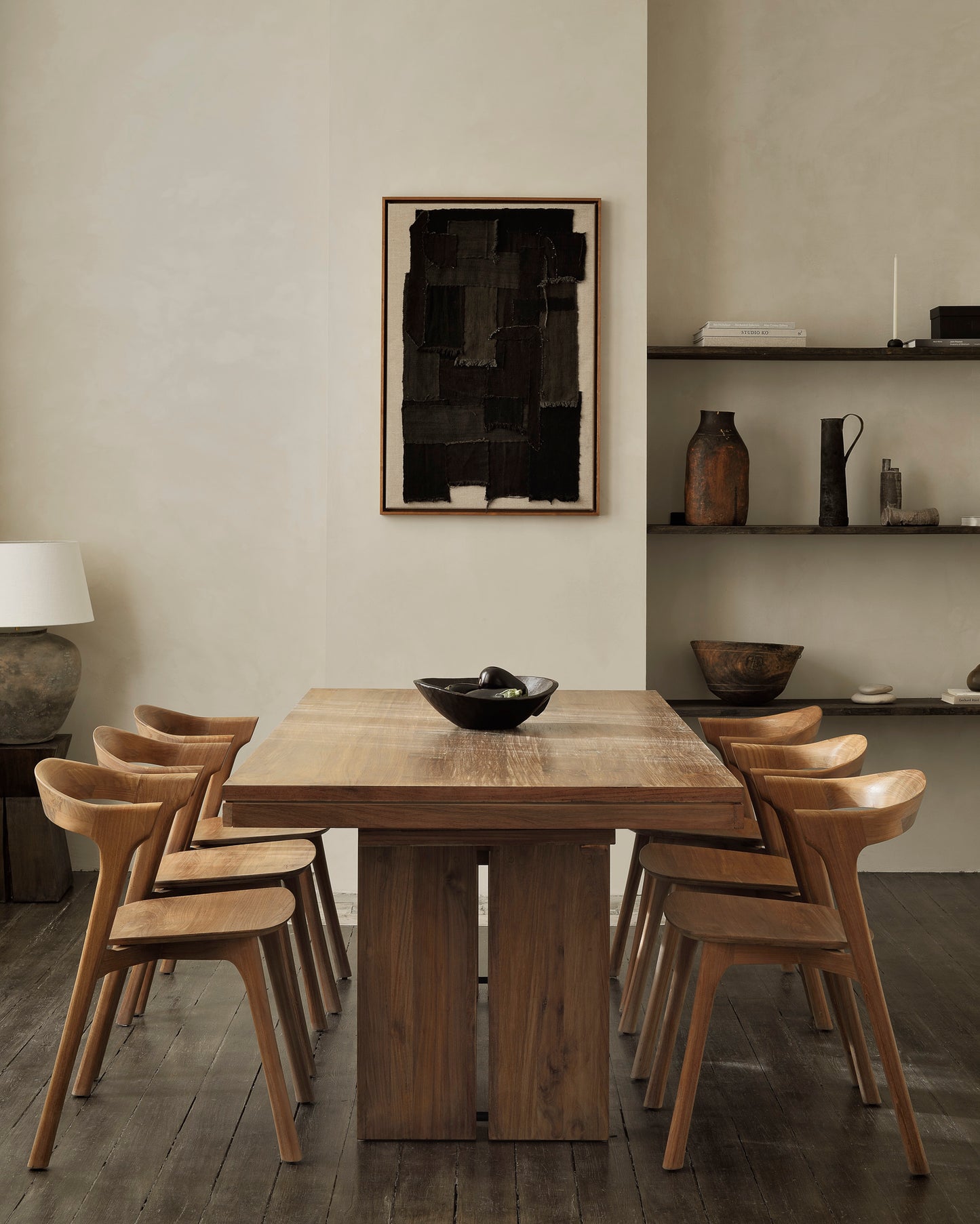 Double uitschuifbare eettafel