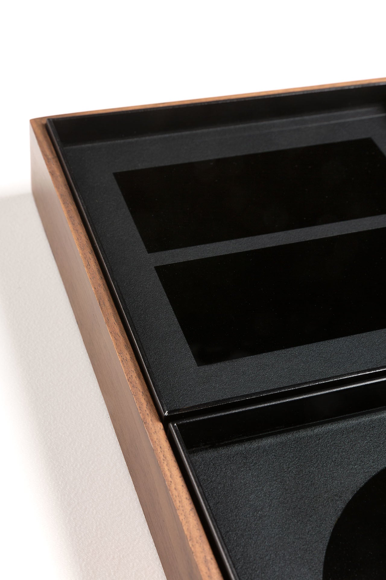 Bureau glazen organiser set