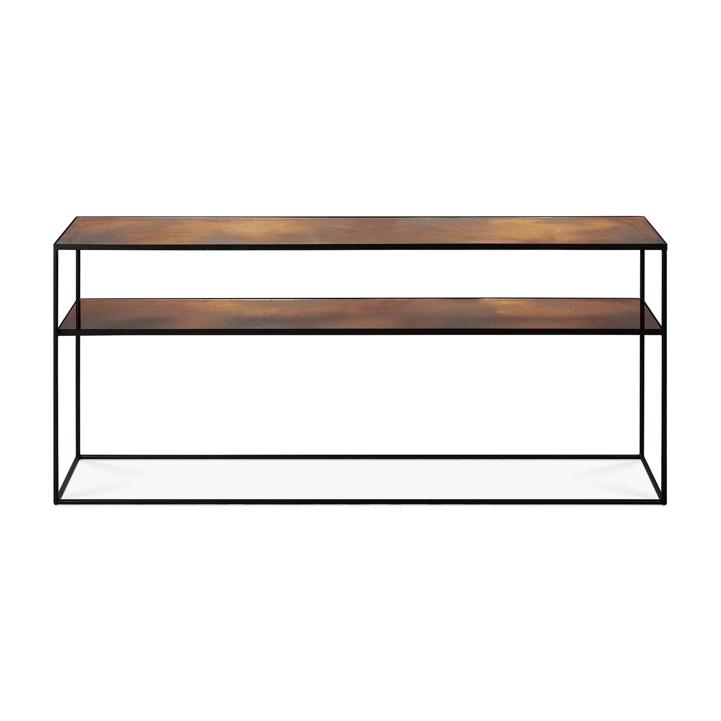 Aged sofa consoletafel