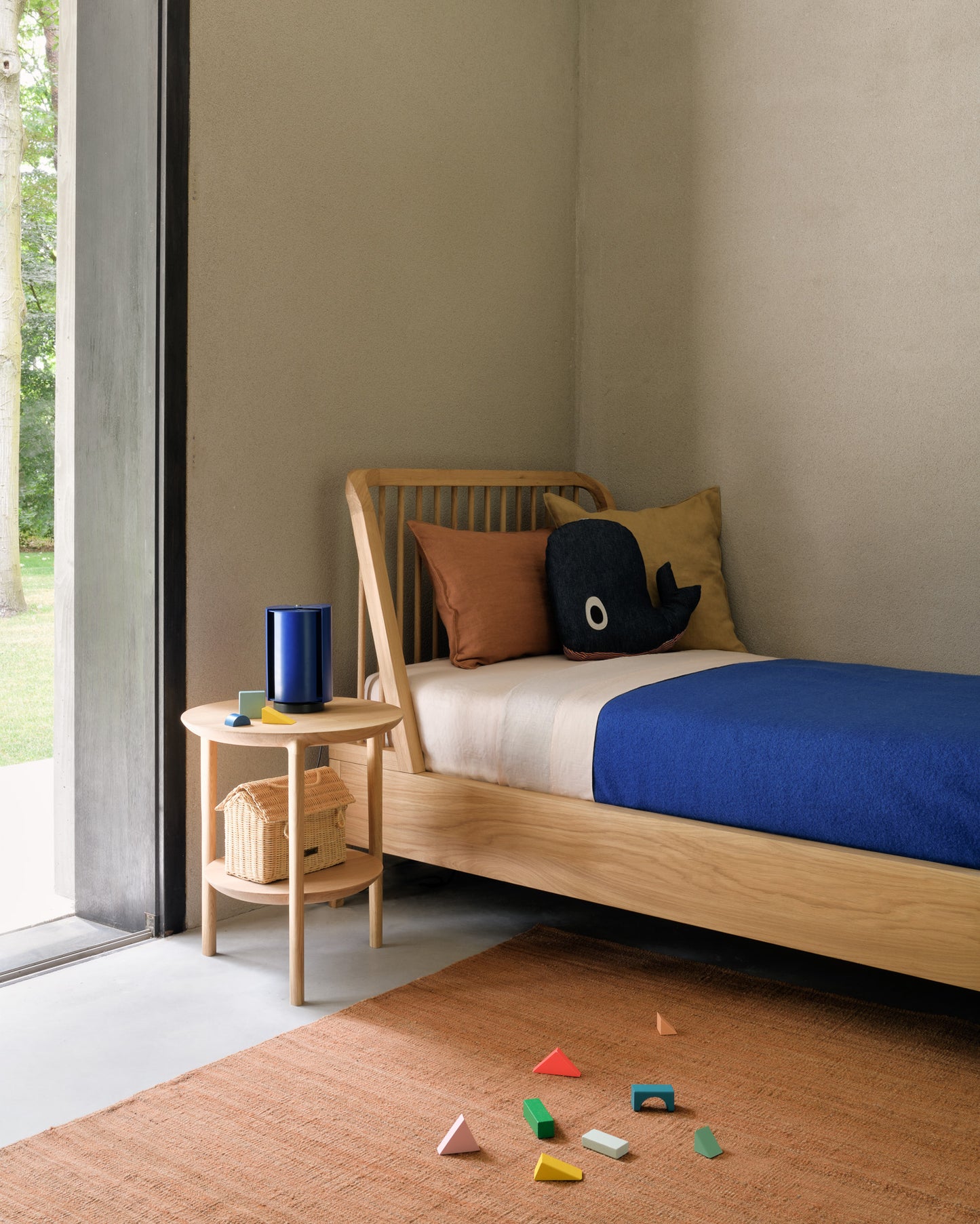 Spindle bed