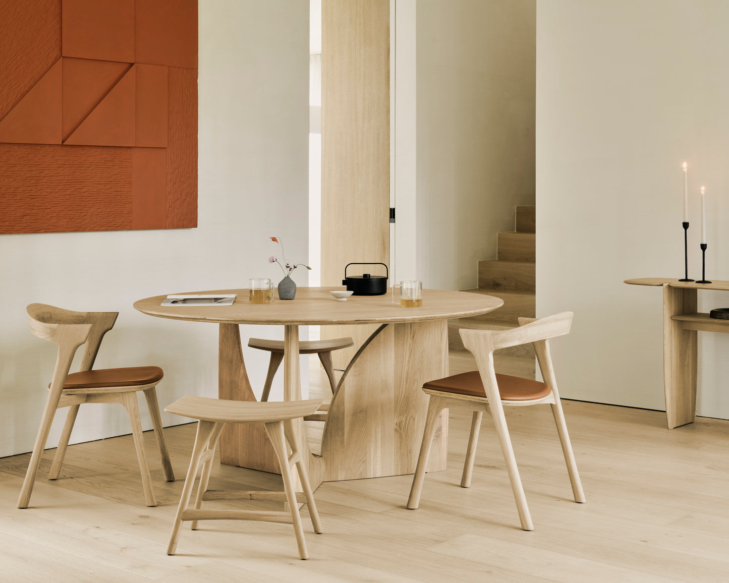 Geometric ronde eettafel