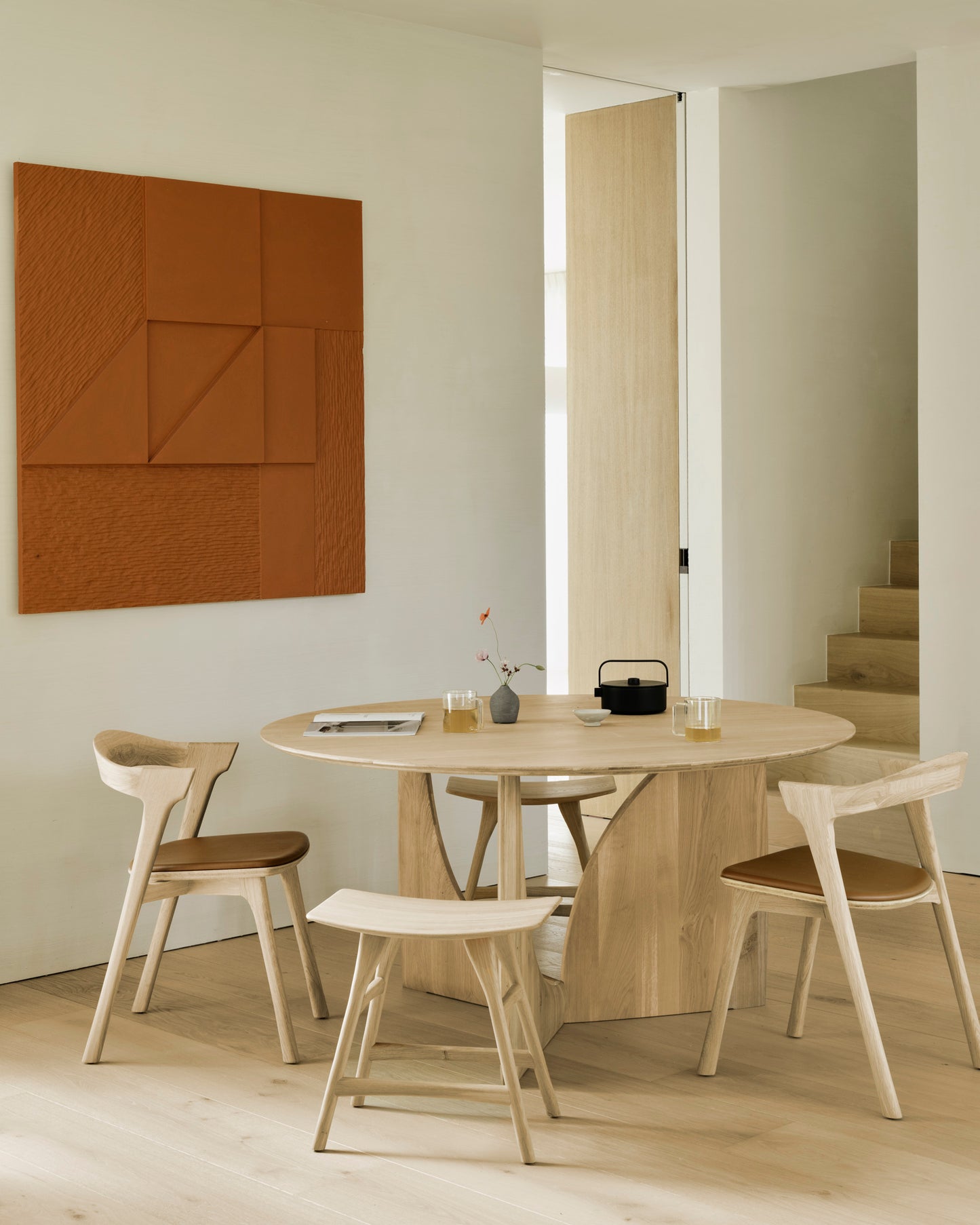 Geometric ronde eettafel