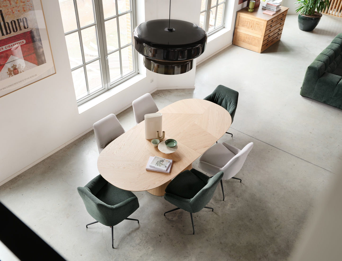 Blossom uitschuifbare eettafel