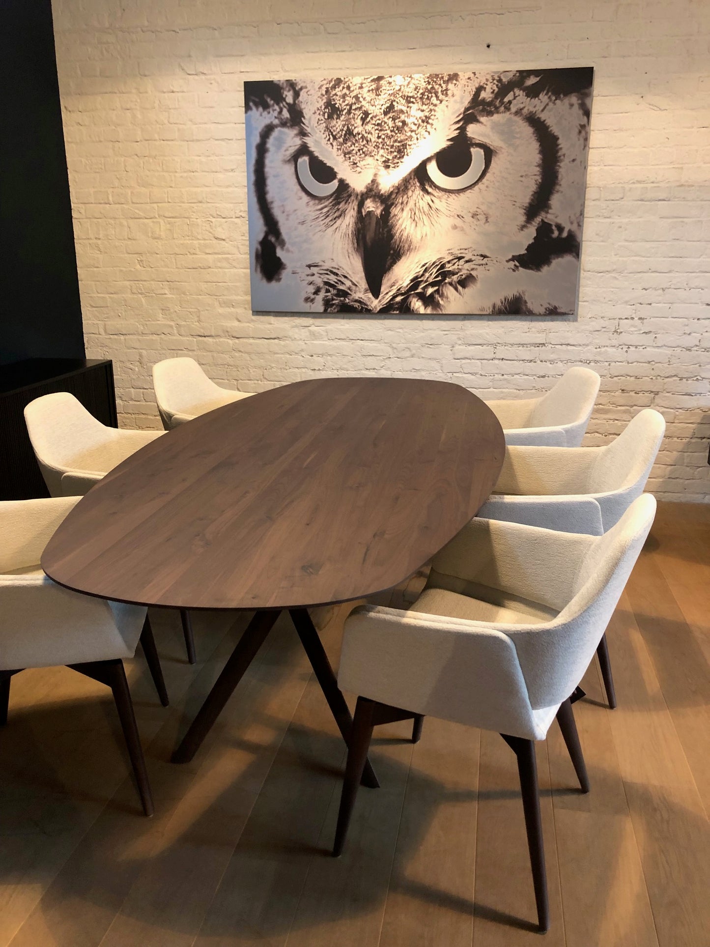 Eclipse ovalen eettafel