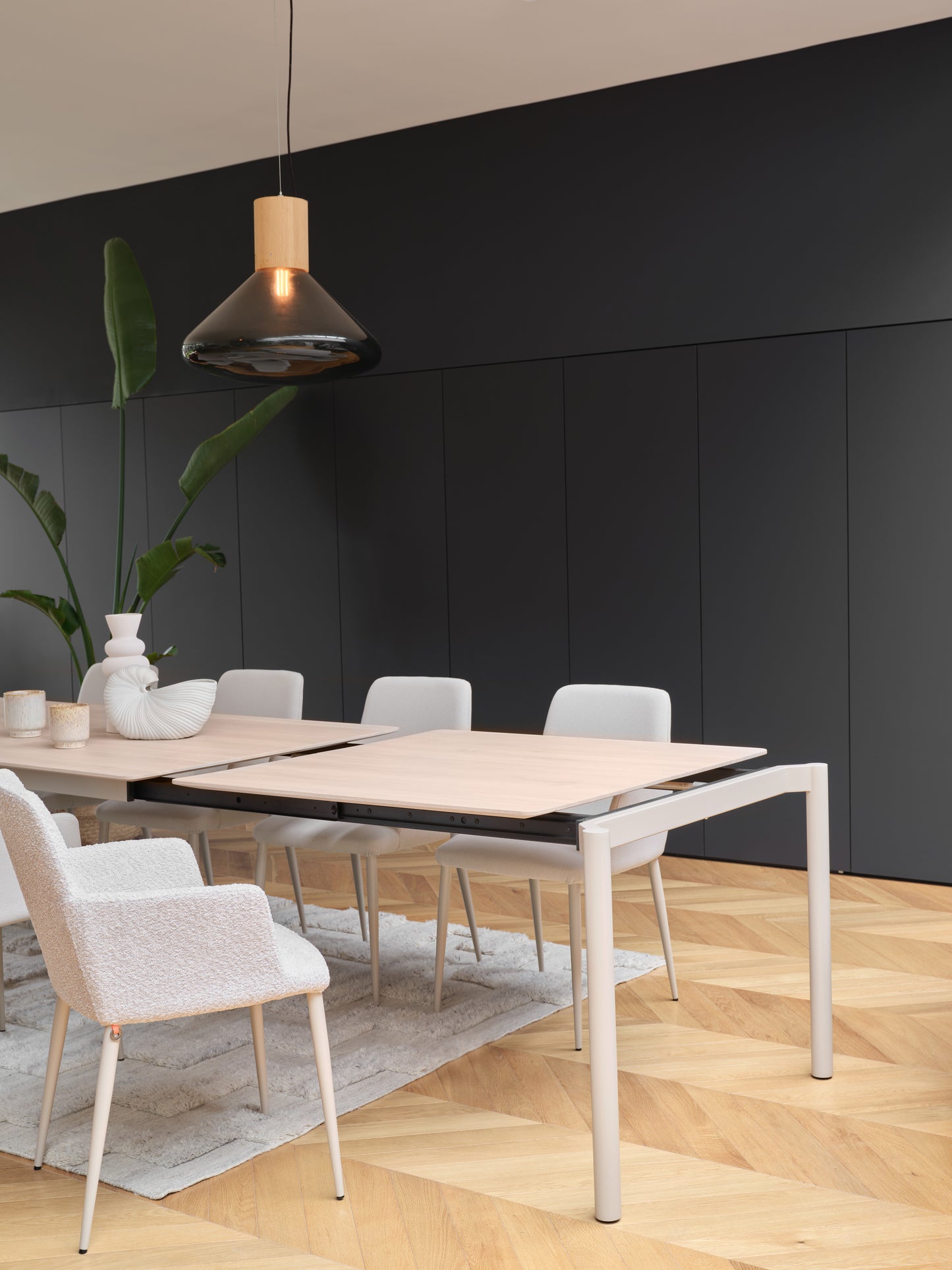 Lorient uitschuifbare eettafel