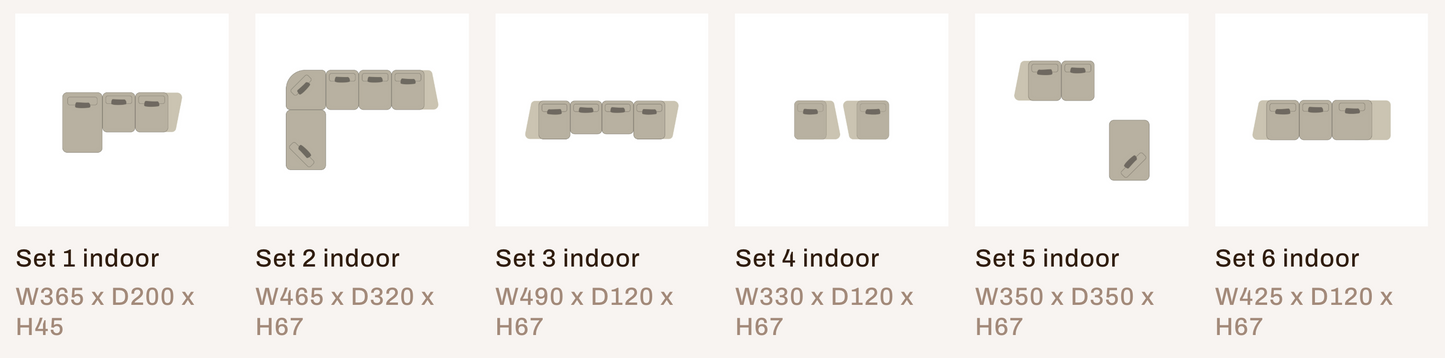 Mono modulaire zetel