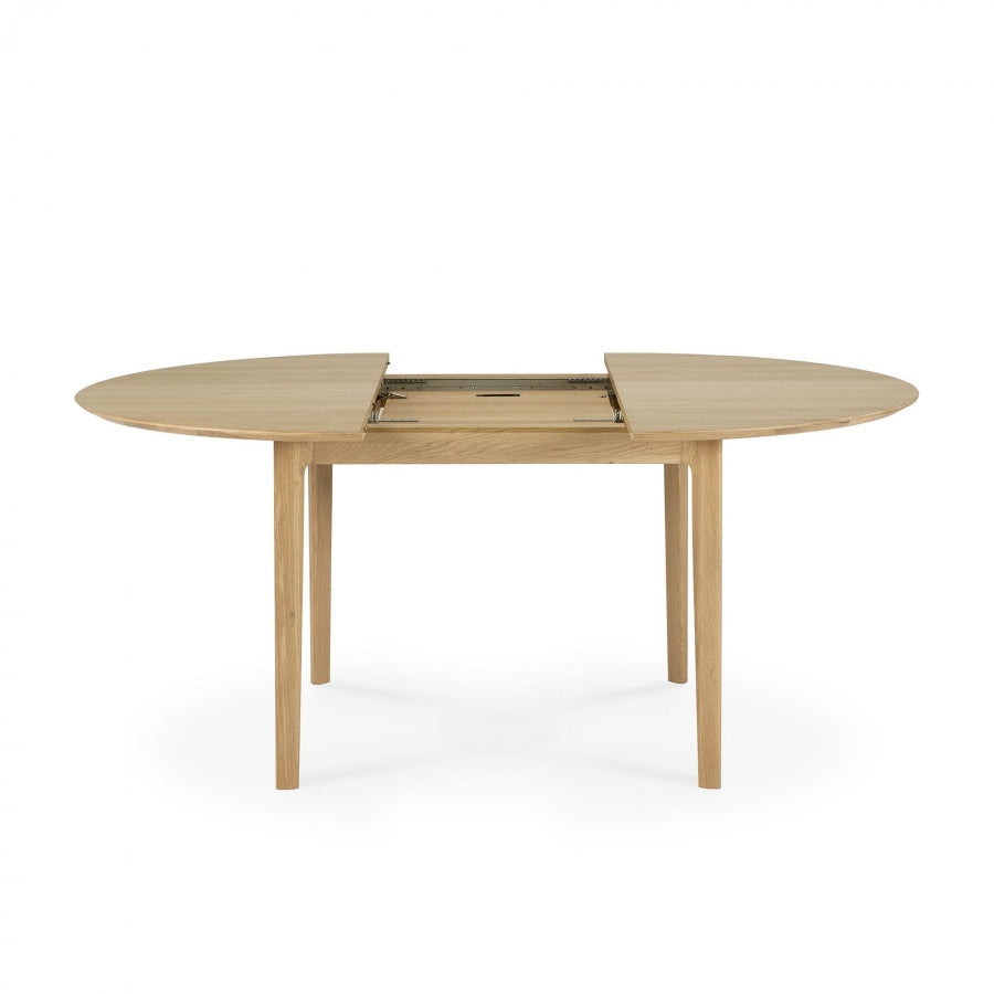 Bok uitschuifbare ronde eettafel
