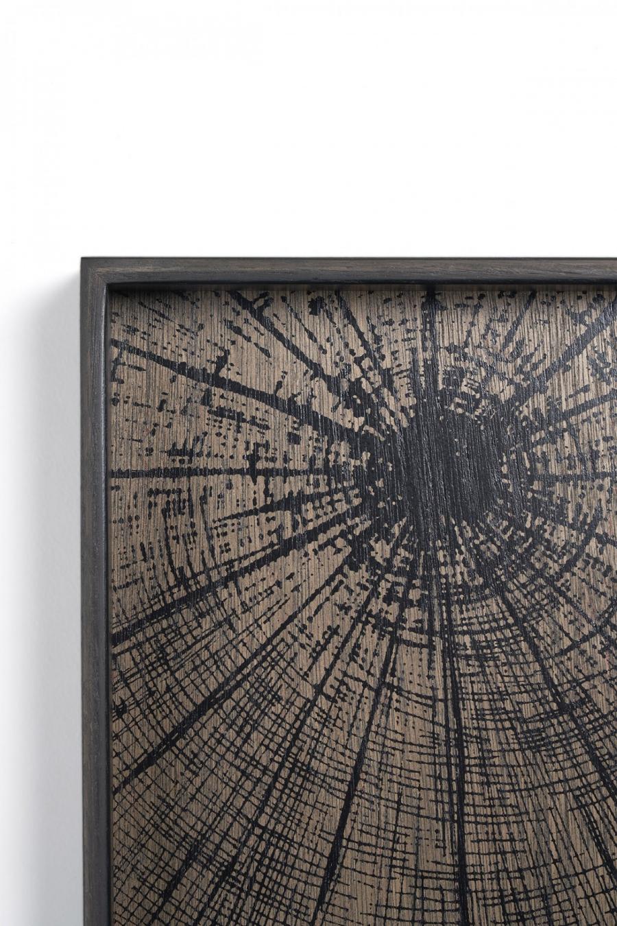 Black Slice houten dienblad - L