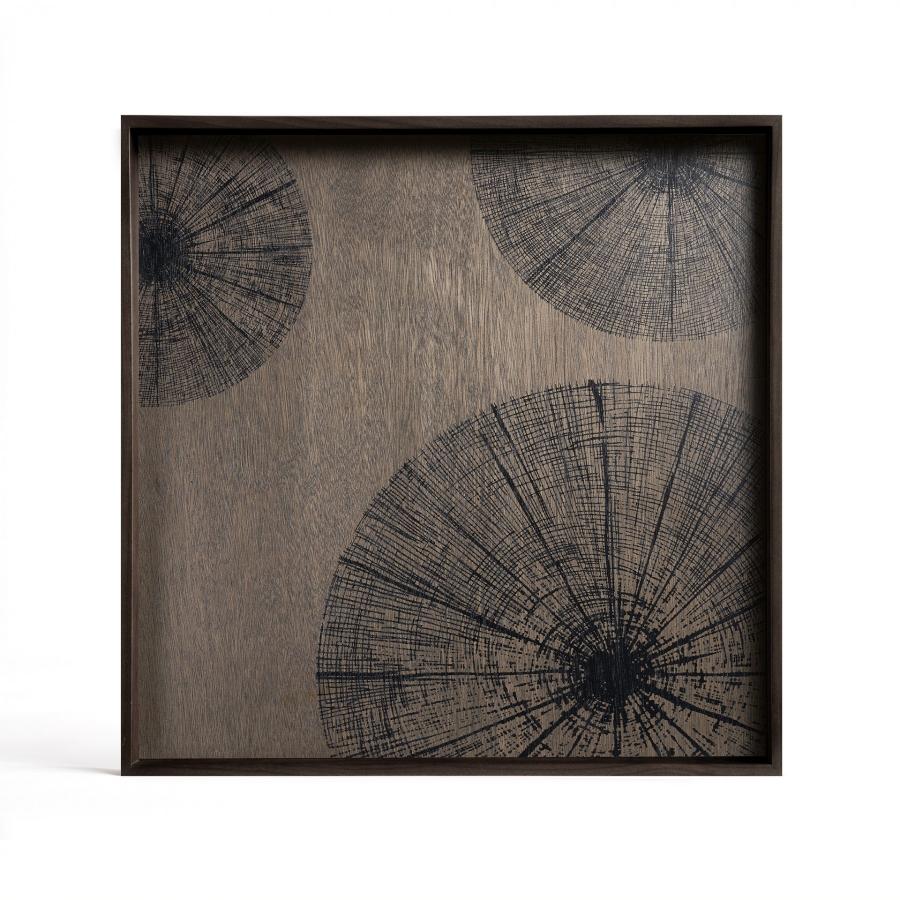 Black Slice houten dienblad - L