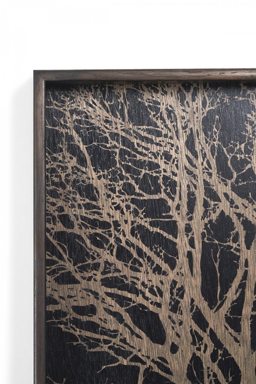 Black Tree houten dienblad - S