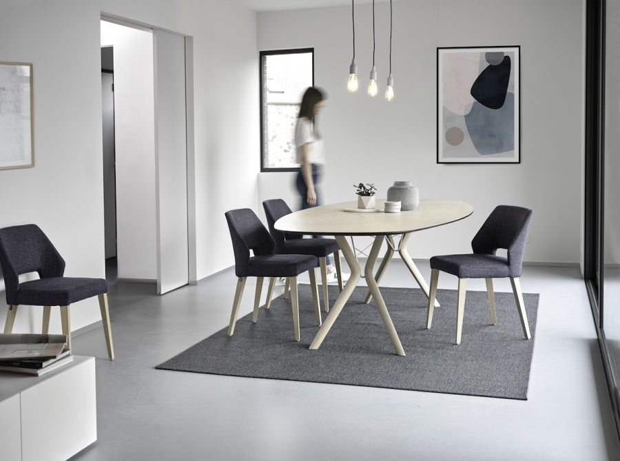 Eclipse ovalen eettafel