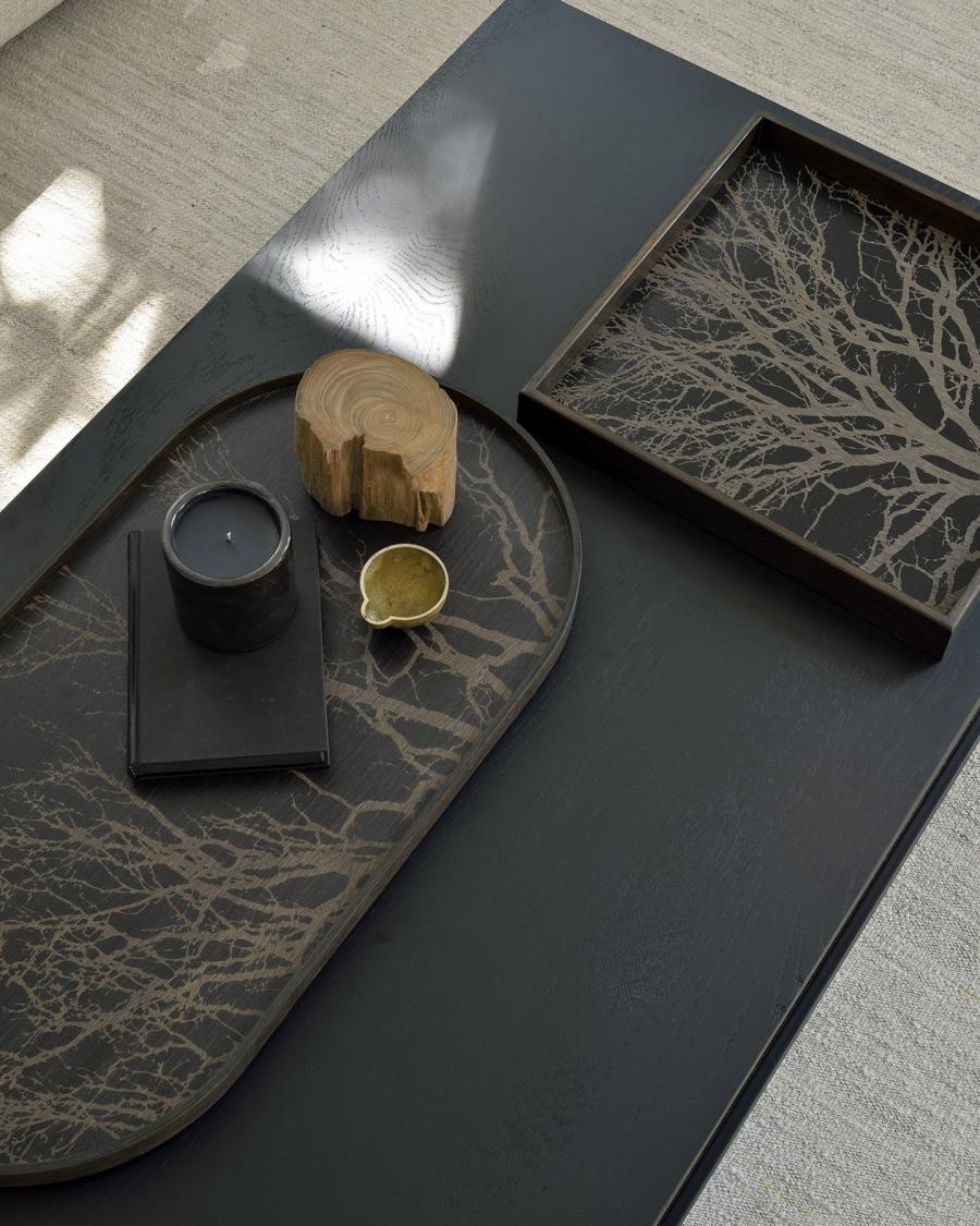 Black Tree houten dienblad - M