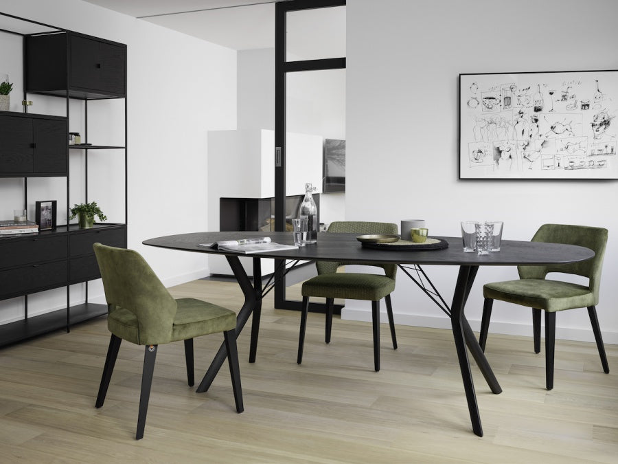 Eclipse ovalen eettafel