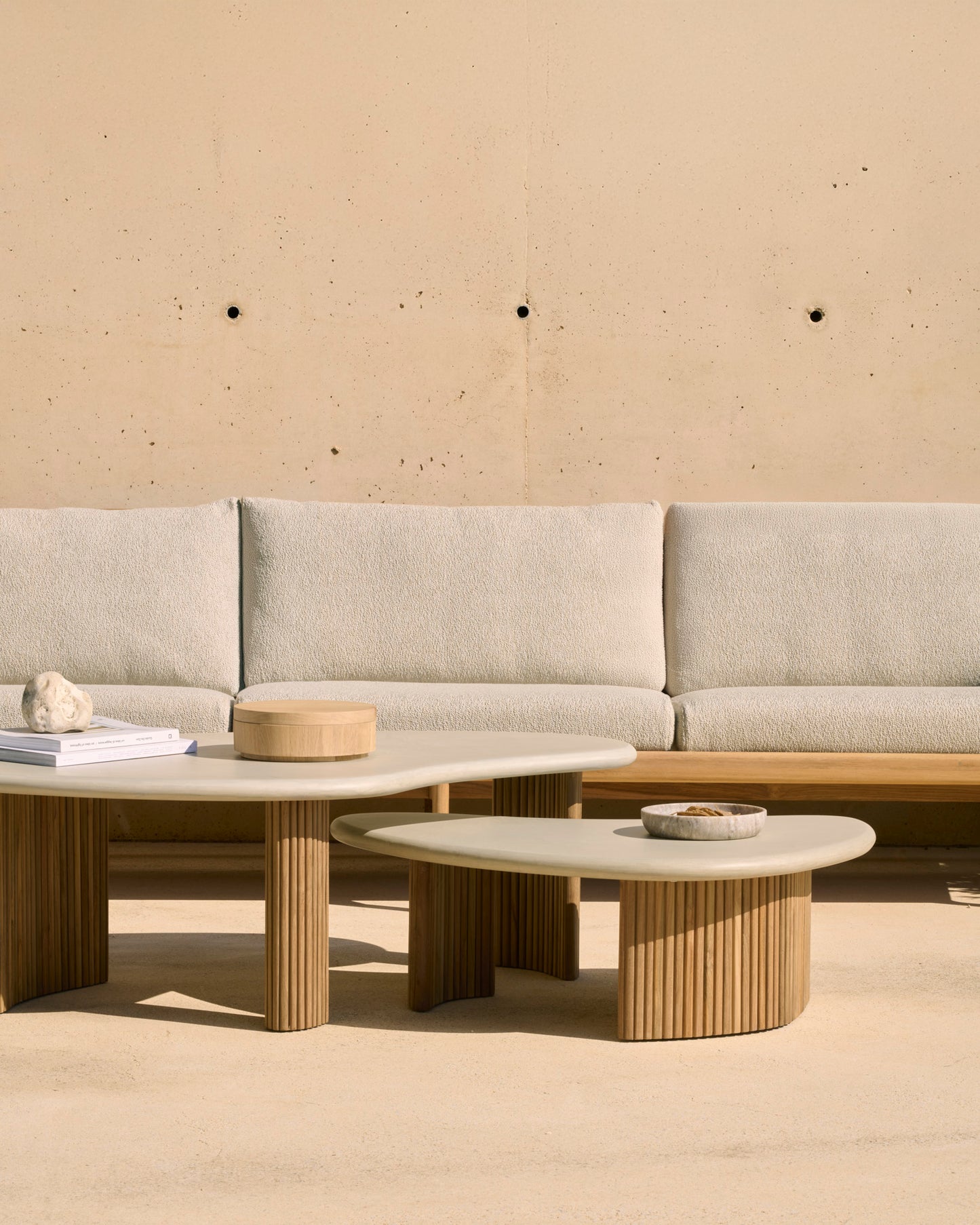 Boomerang tuin koffietafel