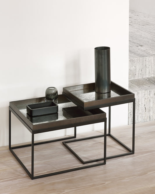 Tray vierkante koffietafel set