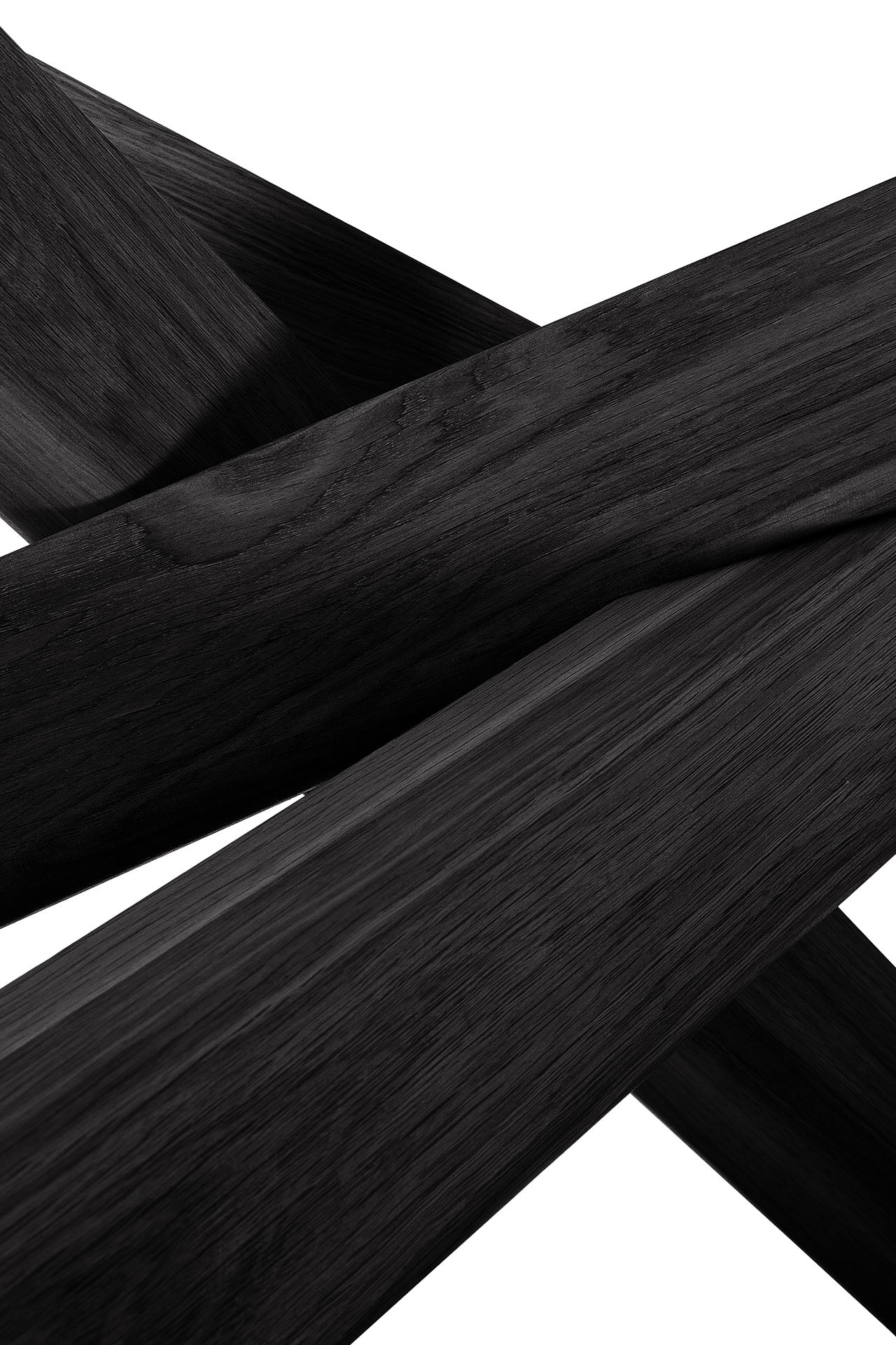 Mikado ovalen eettafel