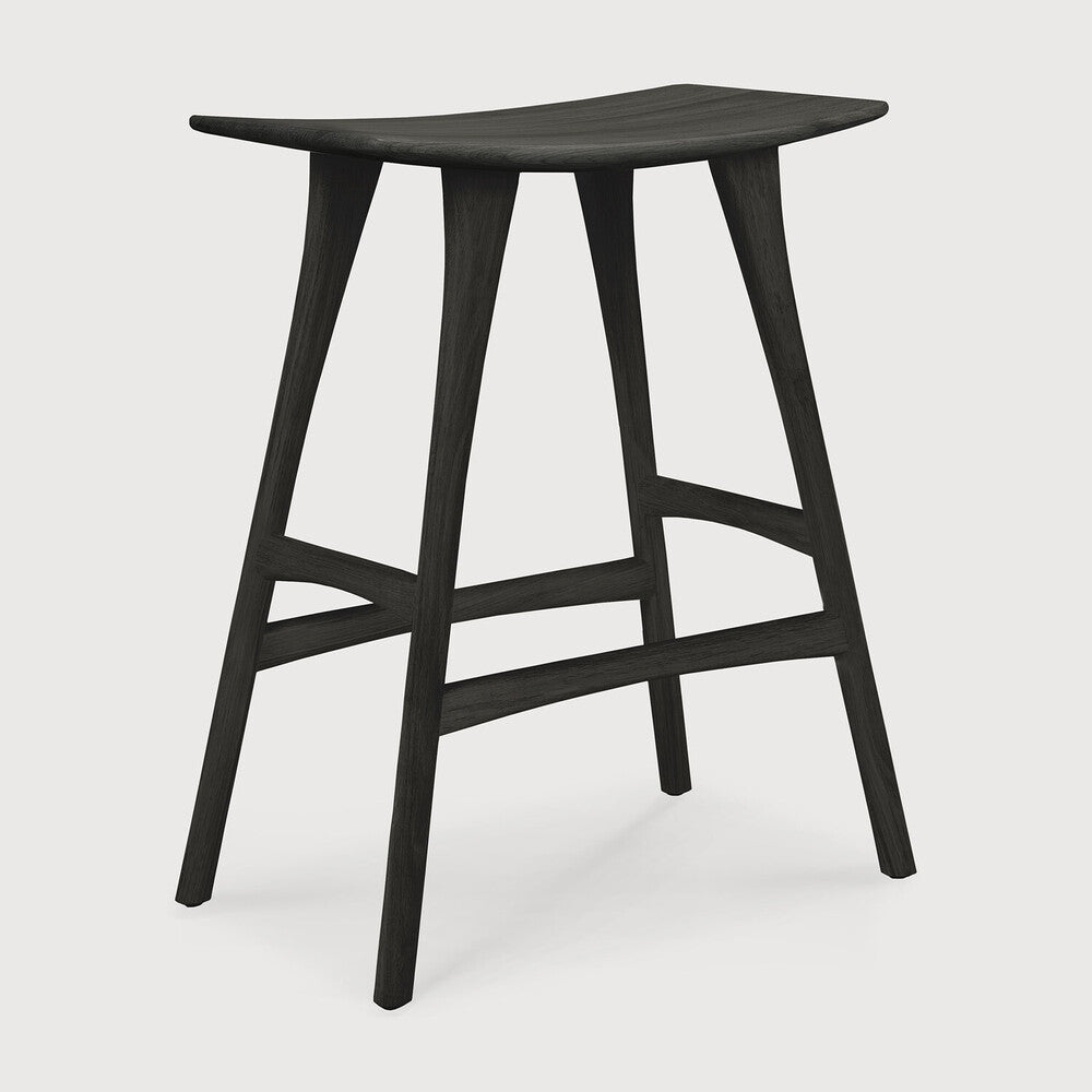 Toonzaalmodel Osso counter stool - zwart