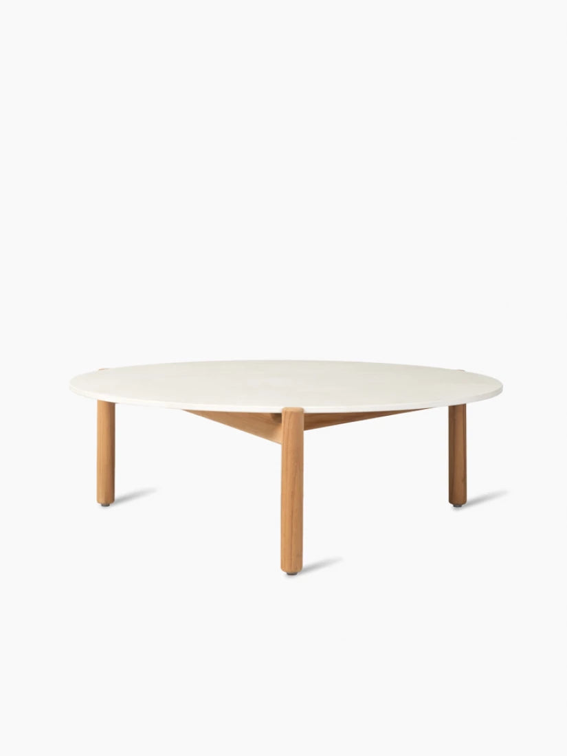 Oda ronde tuin koffietafel