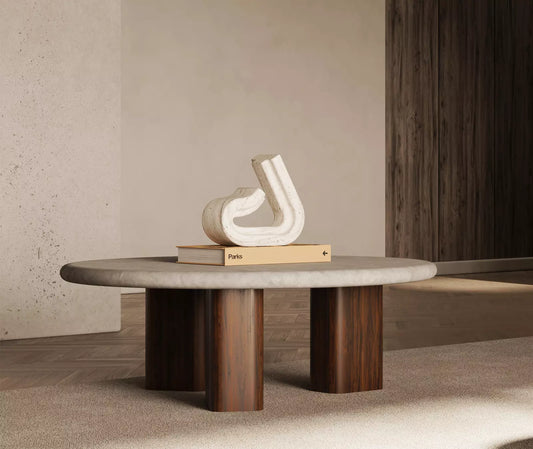 Pillar ronde koffietafel